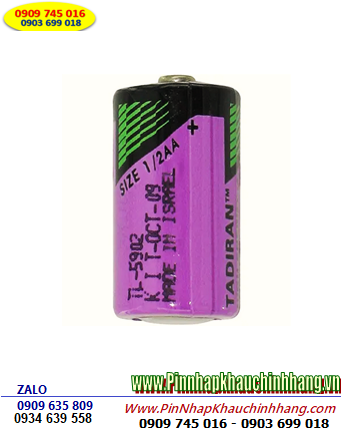  Tadiran TL-5902, Pin nuôi nguồn PLC Tadiran TL-5902 lithium 3.6v 1/2AA 1200mAh chính hãng